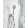 Duş Başlığı Seti Spiral Hortum Hareketli El Duşu Tutacağı Kirece Dayanıklı Tasarım