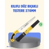 Kılıflı Budama Bahçe Testeresi 270 mm Düz Bıçaklı