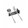 3D Özel Baskı 6’lı Kaşık Çatal Düzenleyici Dekoratif Stand