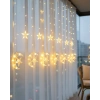 Hilal Yıldız LED Perde Işık Balkon Pencere ve Oda Dekorasyonu