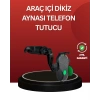 Ayarlanabilir Kıskaçlı Dikiz Aynası Telefon Tutucu Tüm Telefonlarla Uyumlu