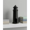 3D Deniz Feneri Mumluk Siyah Dekoratif Masa Üstü Aksesuar