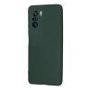 Xiaomi Poco F3 Kılıf Nano İçi Kadife Silikon - Koyu Yeşil