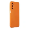 Samsung Galaxy M34 5g Kılıf Nano İçi Kadife Silikon - Turuncu