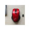 Kırmızı Renkli Baş Parmak Destekli Ergonomik Sessiz Kablosuz Mouse – USB Alıcılı, Ofis ve Oyun İçin