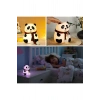 5 Farklı Renk Modlu Panda Figürlü Pofuduk LED Gece Lambası–Yumuşak Dokulu Çocuk Odası ve Dekoratif Ş