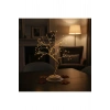 Masaüstü Peri Ağaç LED Lamba – Gün Işığı Rengi, 3 Kademeli Işık Ayarlı, Şarjlı Dekoratif Ortam Aydın