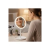 LED Işıklı Yuvarlak Makyaj Aynası – Dokunmatik Ayarlanabilir Işık Tonlu, 360 Derece Döner Masaüstü P