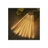 10'lu 45 cm Plastik Meteor LED USB 2M Kablo Sarı Renk Ağaç Işığı – Renk Değiştiren Asmalı D