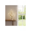 Masaüstü Boncuklu Şarjlı Ağaç Lamba – 3 Kademeli Dokunmatik Işık, Dekoratif LED Masaüstü Ortam Aydın