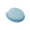 MAVİ YUMUŞAK KLOZET KAPAK BÜYÜK PUF 42x41 cm (5324)