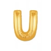 U Harf Folyo Balon Altın Renk 40 inç (5324)