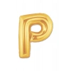 P Harf Folyo Balon Altın Renk 40 inç (5324)
