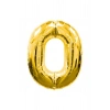 0 Rakamlı Folyo Balon Gold Renk 40 inç (5324)