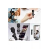 Type C Uyumlu İphone Dönüştürücülü Kablosuz Yaka Mikrofonu Android ve İphone Uyumlu Mini Mikrofon (5