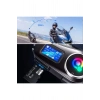 Q58 Motorsikletler İçin Fener Özellikli SD Kart Bölümlü LCD Ekranlı Kablosuz Bluetooth Kulaklıklı –