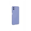 Samsung Galaxy A04e Kılıf Nano İçi Kadife Silikon - Lila