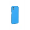 Samsung Galaxy A04e Kılıf Nano İçi Kadife Silikon - Mavi