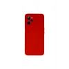 Realme C35 Kılıf Nano İçi Kadife Silikon - Kırmızı