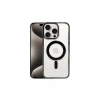 İphone 15 Pro Max Kılıf Erozi Magsafe Kapak - Siyah