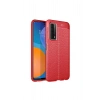Huawei P Smart 2021 Kılıf Auto Focus Kapak - Kırmızı