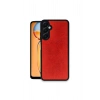 Samsung Galaxy A35 5g Kılıf Aras Deri Kapak - Kırmızı
