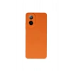 Oppo A38 Kılıf Nano İçi Kadife Silikon - Turuncu