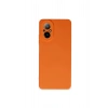 Realme 12 Lite Kılıf Nano İçi Kadife Silikon - Turuncu
