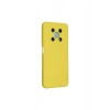 Huawei Nova Y90 Kılıf Nano İçi Kadife Silikon - Sarı
