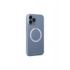 İphone 12 Pro Kılıf Jack Magneticsafe Lens Silikon - Sierra Blue