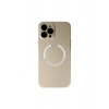 İphone 12 Pro Kılıf Jack Magneticsafe Lens Silikon - Gold