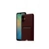 Samsung Galaxy A07 Kelvin Kartvizitli Silikon - Bordo
