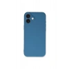 İphone 16 Plus Kılıf First Silikon - Mavi