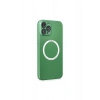İphone 12 Pro Kılıf Jack Magneticsafe Lens Silikon - Yeşil