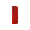 Vivo Y16 Kılıf First Silikon - Kırmızı
