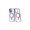 İphone 14 Plus Kılıf Element Magneticsafe Sert Kapak - Mor