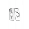 İphone 14 Pro Max Kıl��f Element Magneticsafe Sert Kapak - Gümüş
