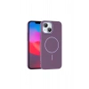 Joko İphone 15 Plus Broş Magsafe Kapak - Mor