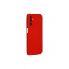 Samsung Galaxy A04s Kılıf Nano İçi Kadife Silikon - Kırmızı