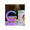 Akıllı Masa Lambası Hoparlör Led Işık & Kablosuz Şarj Alk2289