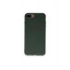 İphone 7 Plus Kılıf Nano İçi Kadife Silikon - Koyu Yeşil