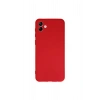 Samsung Galaxy A04 Kılıf First Silikon - Kırmızı