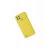 Realme C25y Kılıf Nano İçi Kadife Silikon - Sarı