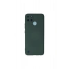 Realme C25y Kılıf Nano İçi Kadife Silikon - Koyu Yeşil