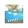 40*50 cm Silikon Ölçekli Kullanımı Kolay Hamur Açma Matı Ekmek Mantı Makarna Hamuru Yoğurma Matı (53