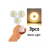 Uzaktan Kumandalı Yapışkanlı 3'lü Led Spot Lamba (5324)
