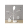 Yuvarlak USBli Dokunmatik 3 Kademeli 360 Derece Özel Göz Korumalı Led Lityum Masa Lambası (5324)