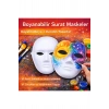 Boyanabilir Surat Model Maske – Lastikli | Kendin Tasarla