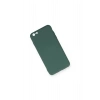 İphone 6 Plus Kılıf Nano İçi Kadife Silikon - Koyu Yeşil