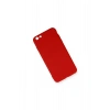 İphone 6 Plus Kılıf Nano İçi Kadife Silikon - Kırmızı